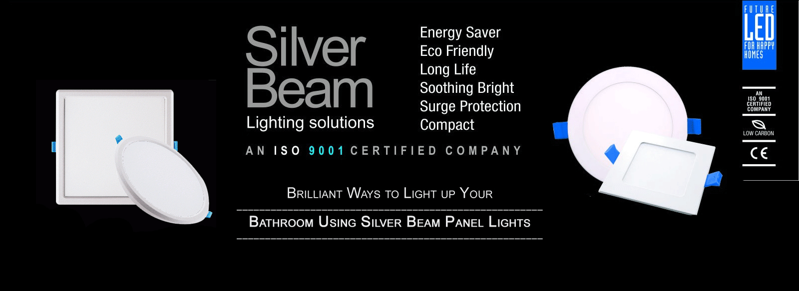 Brilliant Ways to Light up Your Bathroom Using Silver Beam Panel Lights
