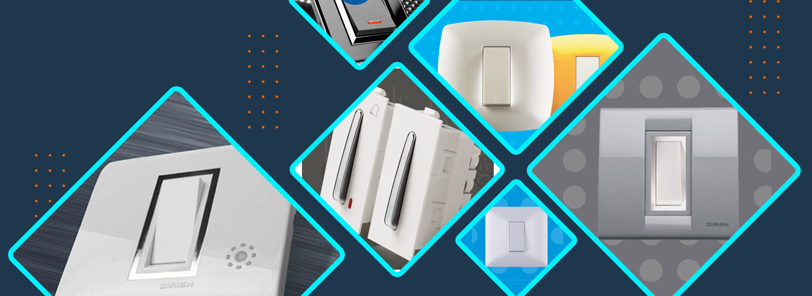 Different types of electrical switches and their uses
