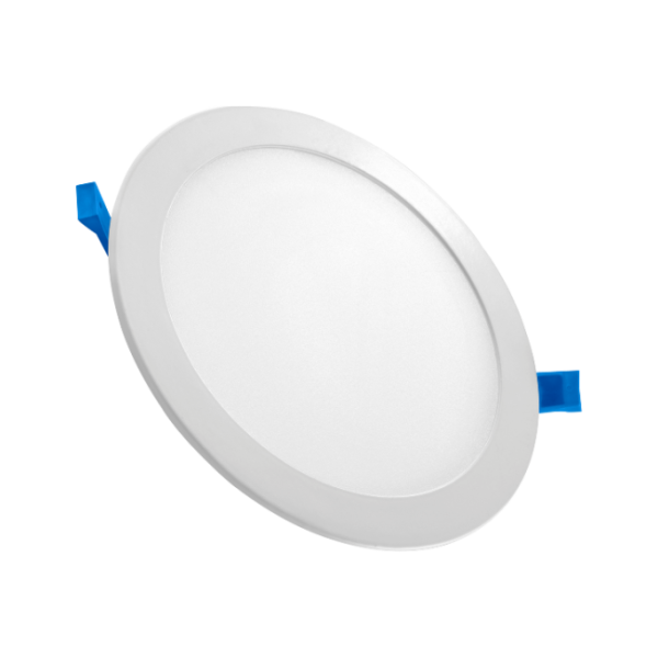 15 Watt Led Slim Side Lit Panel Light Natural White Round SB-057