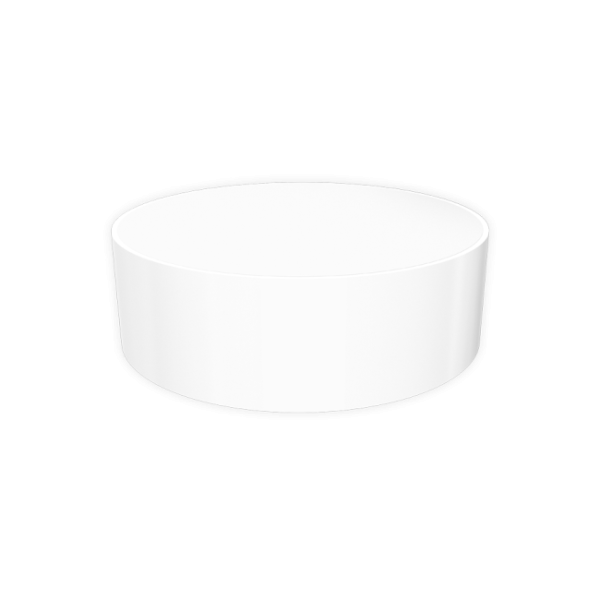 8 Watt Rim Less Surface Lit Panel Light Warm White Round SB-109