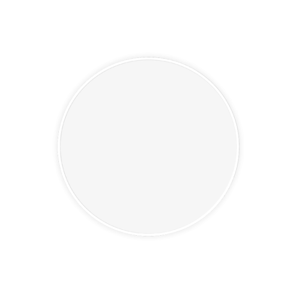 8 Watt Rim Less Surface Lit Panel Light Warm White Round SB-109