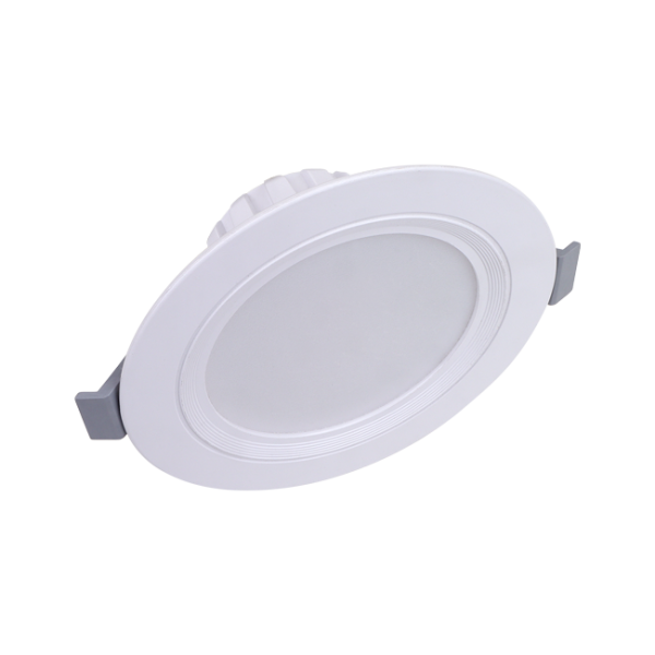 6 Watt Led Down Lit Panel Light Costa Purple Silk Round