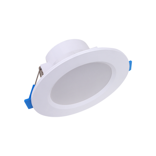 10 Watt Led Down Lit Panel Light Glam Grand Blue Fin Round
