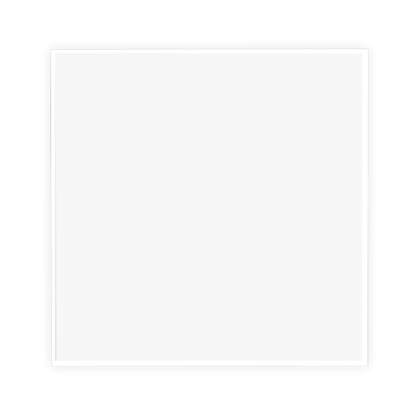 22 Watt Rim Less Surface Lit Panel Light Natural White Sqaure SB-109