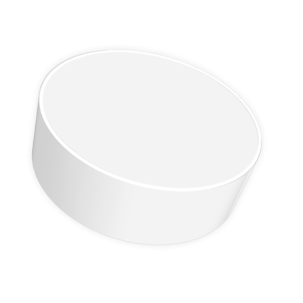 22 Watt Rim Less Surface Lit Panel Light Cool White Round SB-109