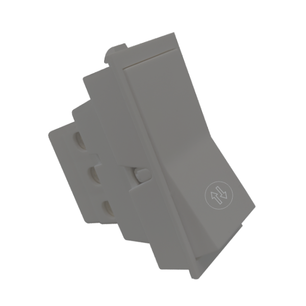 6 Amperes Two Way Switch Vibe Ashgrey