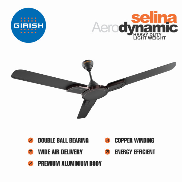 Ceiling Fan Selina Aero Dynamic Ashgrey