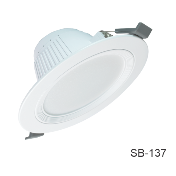 10 Watt Led Down Lit Panel Light Glam Plus Cool White Round SB-137