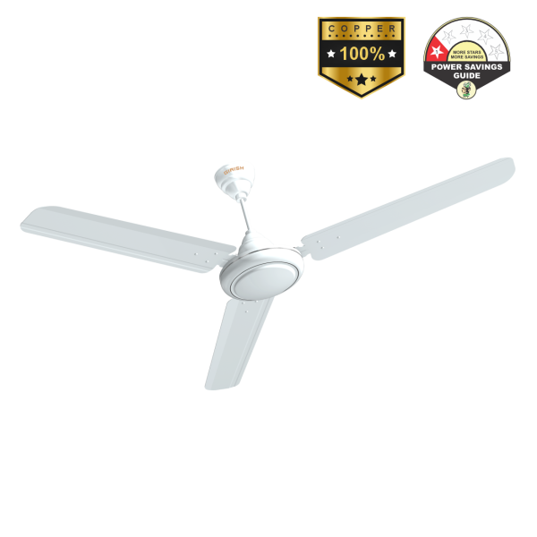 Ceiling Fan Windy Aero Dynamic Virgin White