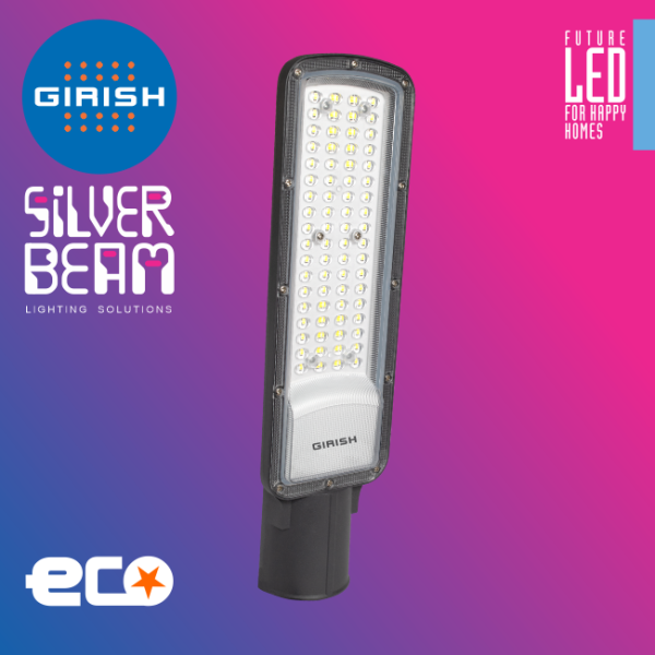36 Watt Led Surface Lit Street Light Warm White SB 145 Eco Star