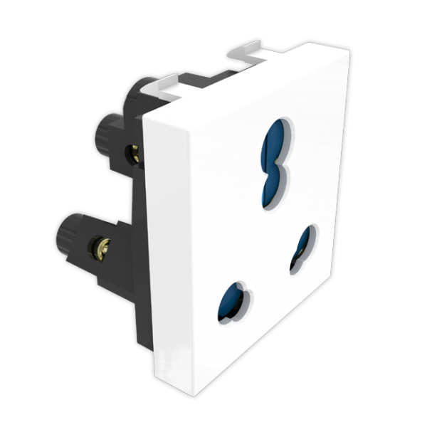 6 Amperes & 16 Amperes Multi Socket Surface Type Shimmer