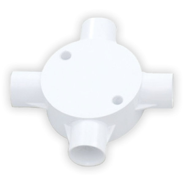 Unbreakable Junction Box 4 Way 25MM Heavy