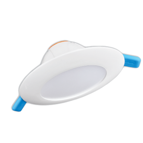 6 Watt Led Down Lit Panel Light Warm White Round
