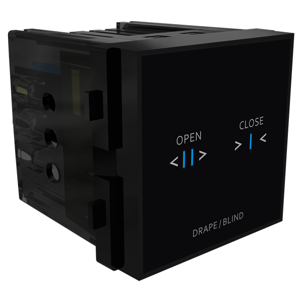 Modular Smart Touch Switch For Curtain With One Control Pilot