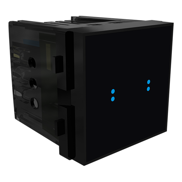 Modular Smart Touch Switch With Two Control Pilot