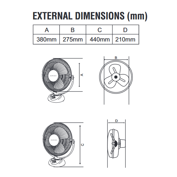 Fan Multipurpose Fantom
