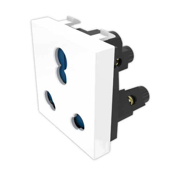 6 Amperes & 16 Amperes Multi Socket Surface Type Shimmer