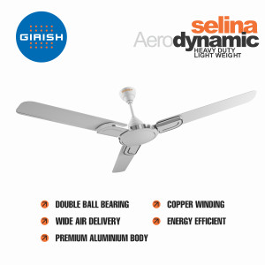 Ceiling Fan Selina Aero Dynamic Virgin White