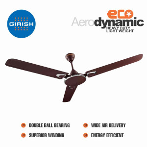 Ceiling Fan Ecostar Aero Dynamic Brownie Graze