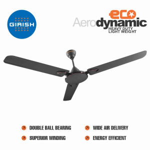 Ceiling Fan Ecostar Aero Dynamic Ashgrey