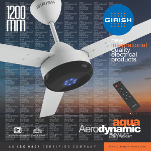 Ceiling Fan Aqua BLDC Aero Dynamic Virgin White