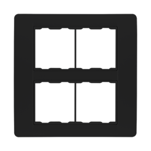 8 Mod Square Glisten Update Black Pearl Plate